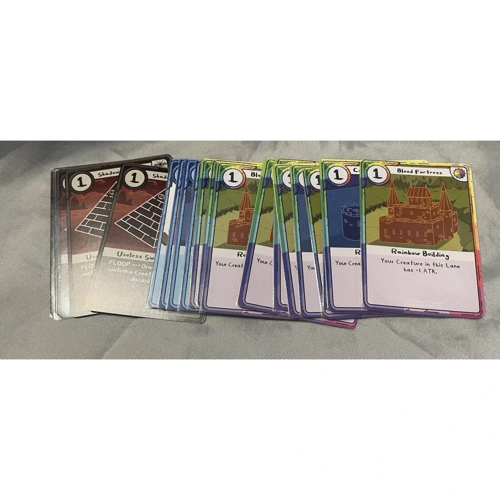 2 Adventure Time Wars Card Games Mixed Up Incomplete